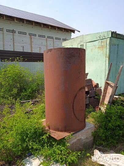 Бочка металлическая