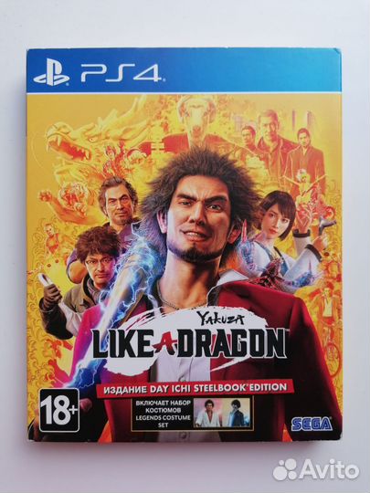Игры для приставок ps4 yakuza like a dragon