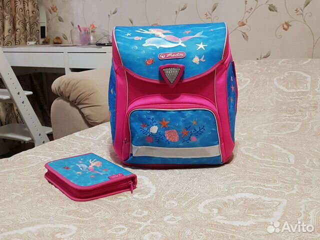 Рюкзак школьный herlitz для девочки