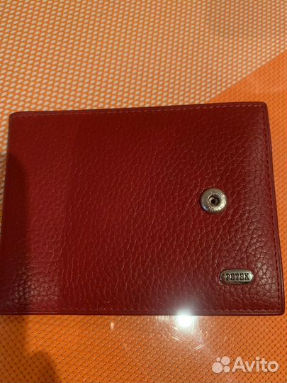Визитница натуральная кожа