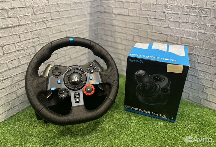 Logitech G29 + Shifter хороший игровой руль
