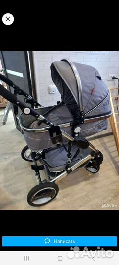 Прогулочная коляска luxmom