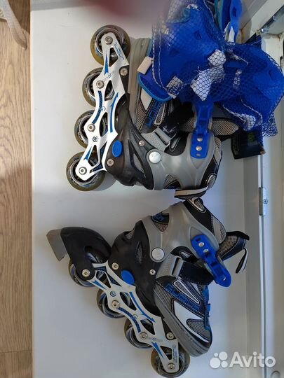 Ролики детские раздвижные размер 30-33