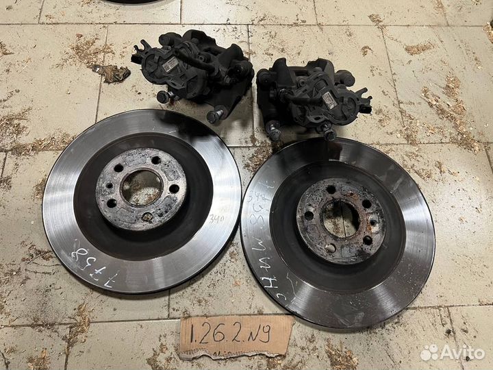 Задняя тормозная система volvo xc90 340mm 2020