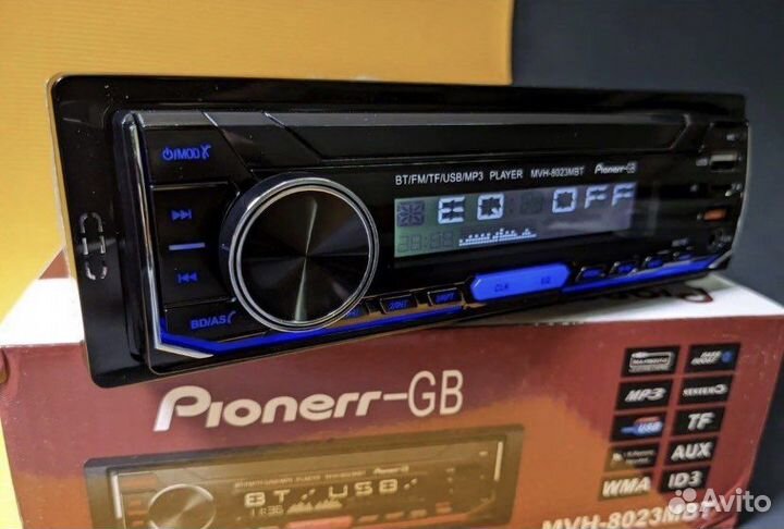 Автомагнитола pioneer 1 din с bluetooth