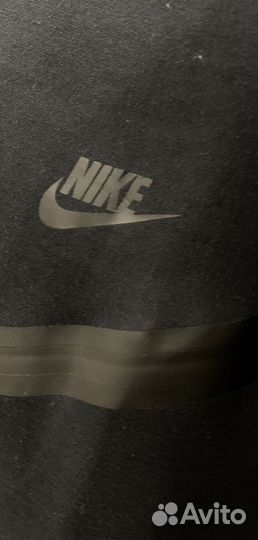 Зип худи Nike tech fleece черная