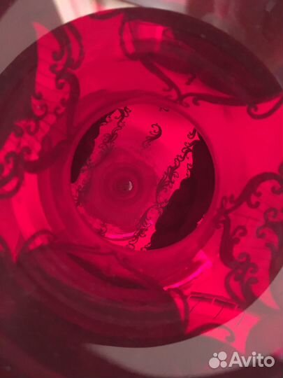 Хрустальная ваза чехия Богемия