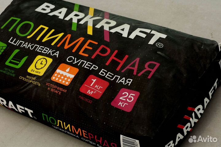 Шпаклевка полимерная Barkraft Для стен 25кг