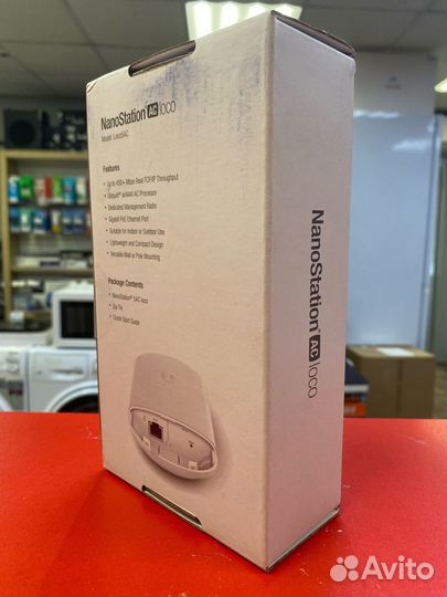 Точка доступа Ubiquiti NanoStation 5AC Loco