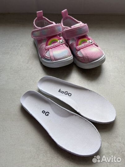 Сандали текстильные 23