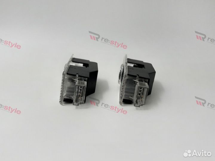 Проекция логотипа BMW на двери Тип 3