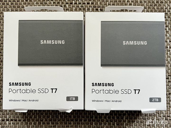 Samsung T7 1TB shield, новый, США