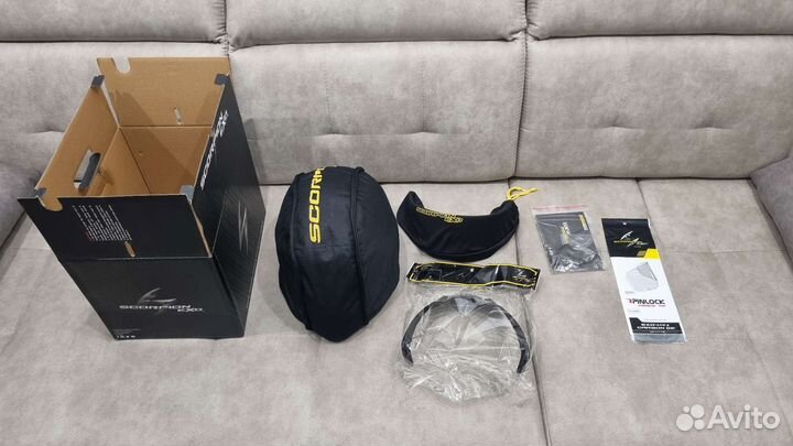 Мотошлем Scorpion Exo HX1 Carbon SE Solid