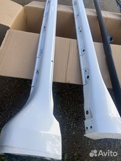 Пороги land cruser 150 оригинальные