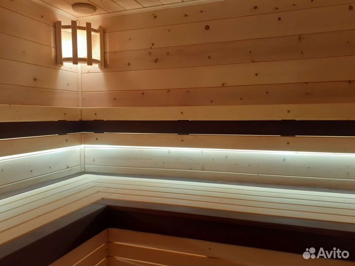 Внутренняя отделка бань и саун