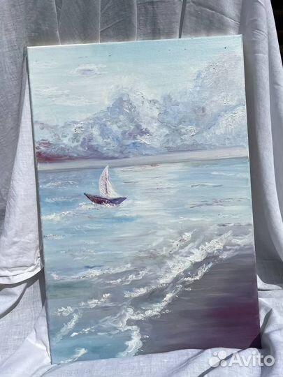 Картина маслом на холсте пейзаж