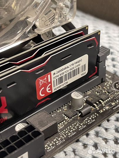 Комплект i5 9400f asus Prime h310m-r 16gb кулер