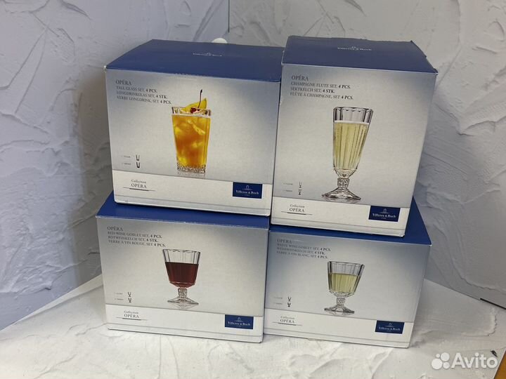 Набор бокалов для воды Opera Villeroy Boch