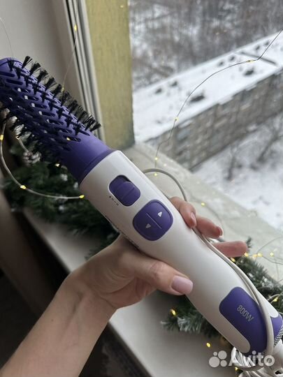 Фен щетка rowenta