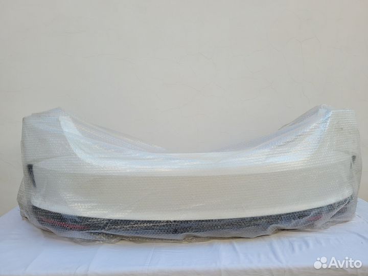 Задний бампер на hyundai solaris 2 рестайлинг