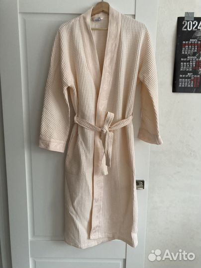 Халат женский вафельный бронь
