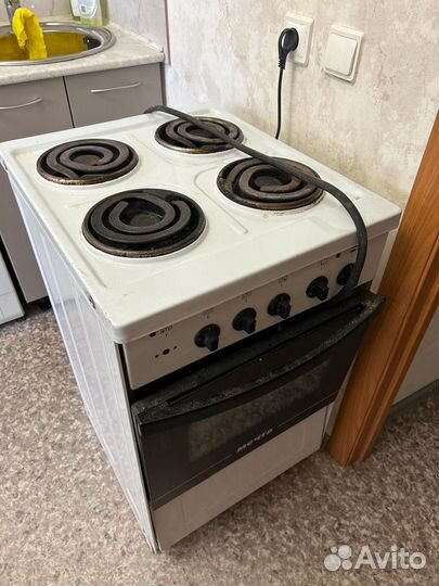 Плита электрическая бу с духовкой