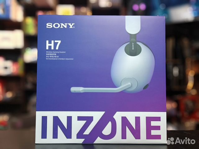 Inzone H7, беспроводная гарнитура, белая