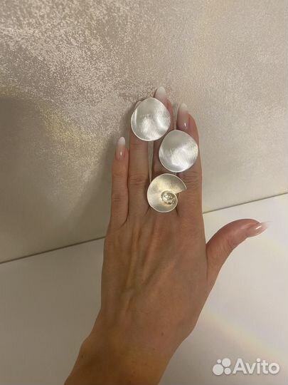 Сет матовое серебро