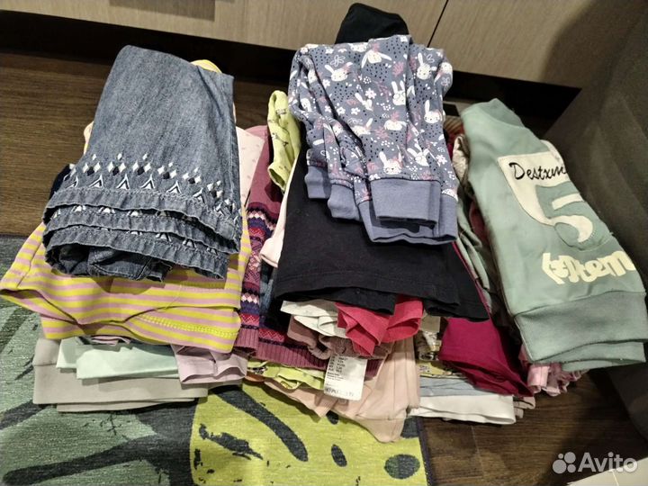 Вещи пакетом для девочки 86 92