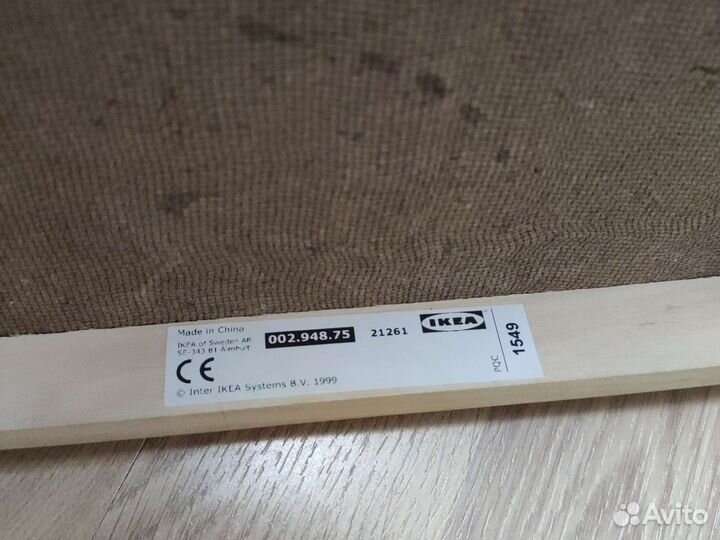 Железная дорога и тележка с кубиками IKEA