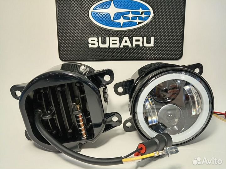 Противотуманные фары с дхо для Subaru (LED 160w)