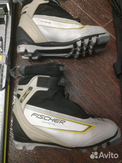 Лыжи беговые Fisher комплект