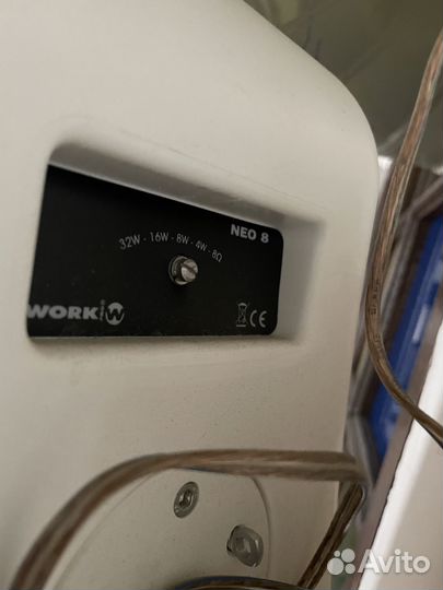 Подвесная акустическая система Work NEO 8 white