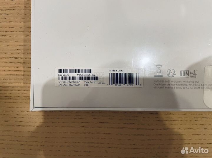 Клавиатура Surface pro 9 slim pen 2 RUS новая