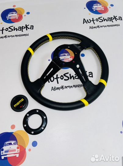 Спортивный руль Момо