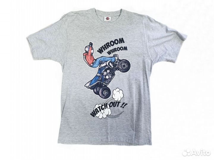 Футболка Whroom, светло-серая L