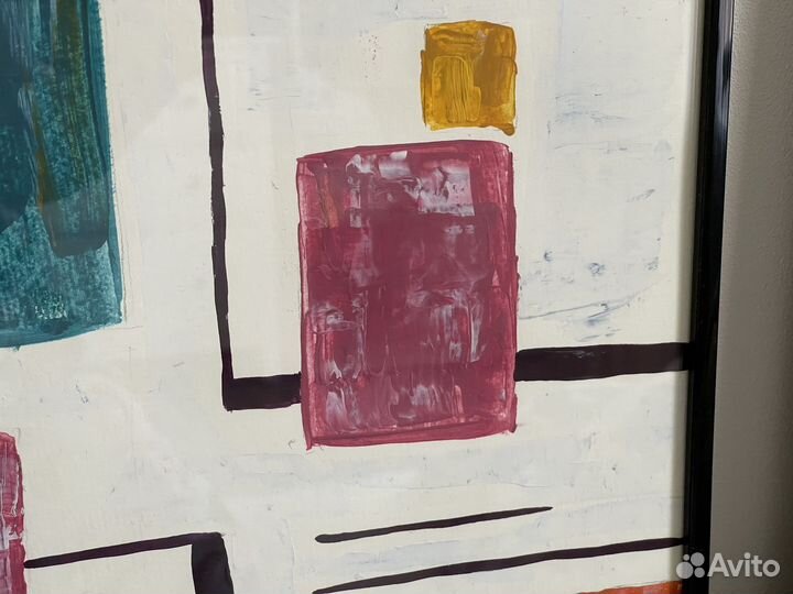 Интерьерная картина акрил абстракция 30*40 2 шт