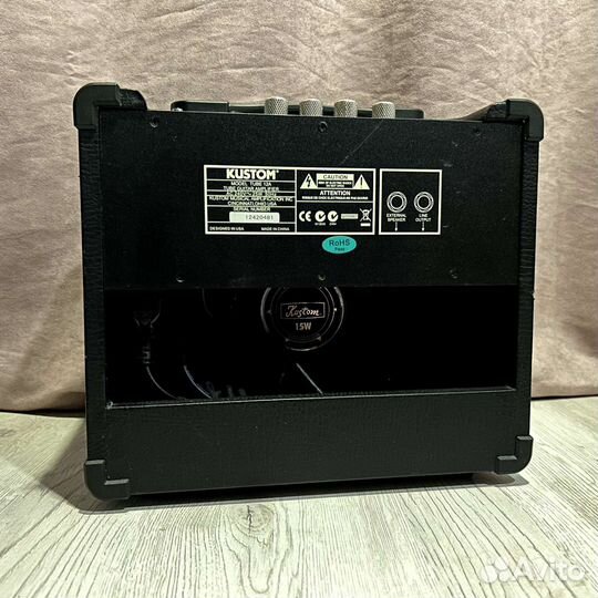 Ламповый гитарный комбоусилитель Kustom Tube 12a