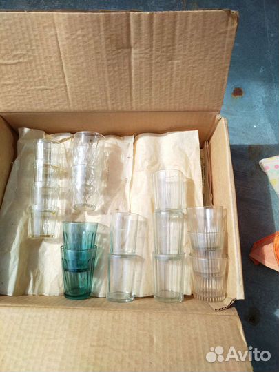 Стаканы граненые СССР