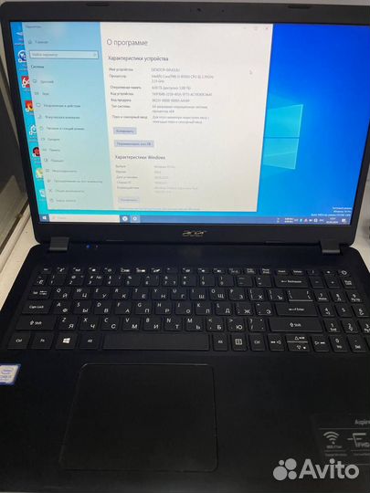 Ноутбук acer aspire 3 a315
