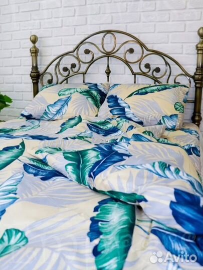 Семейный комплект постельного белья Поплин