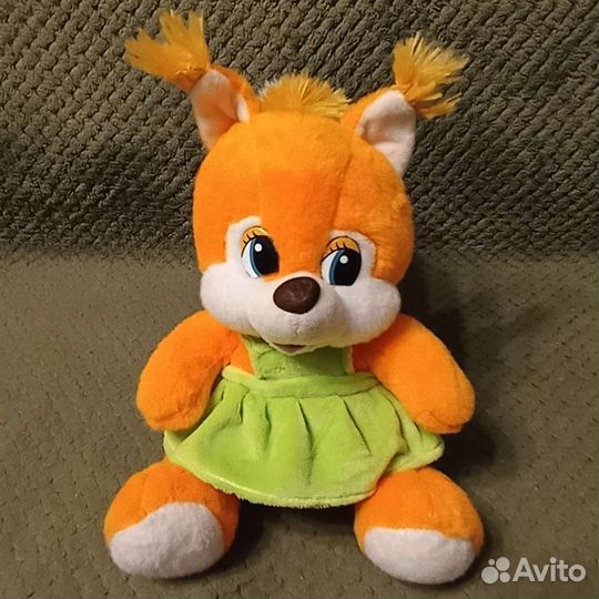 Мягкие игрушки (собачки,белка,слоник,обезьяны,лев)