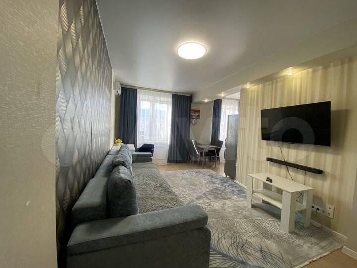 2-к. квартира, 65 м², 1 кровать