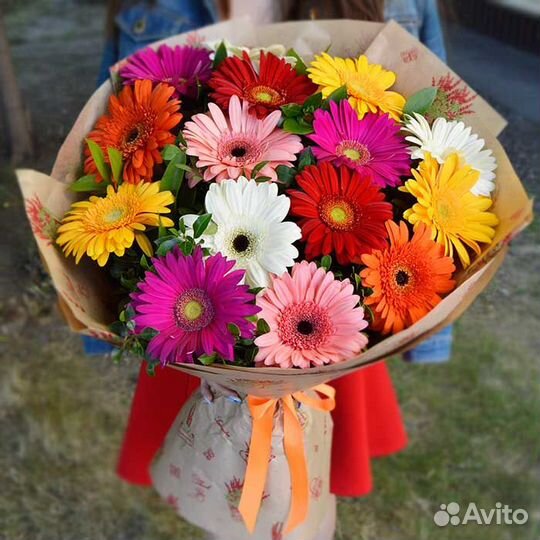 Герберы букет