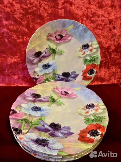 Фарфоровые тарелки, Англия, мусульманский поднос