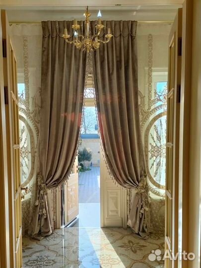 Комплект шторы тюль