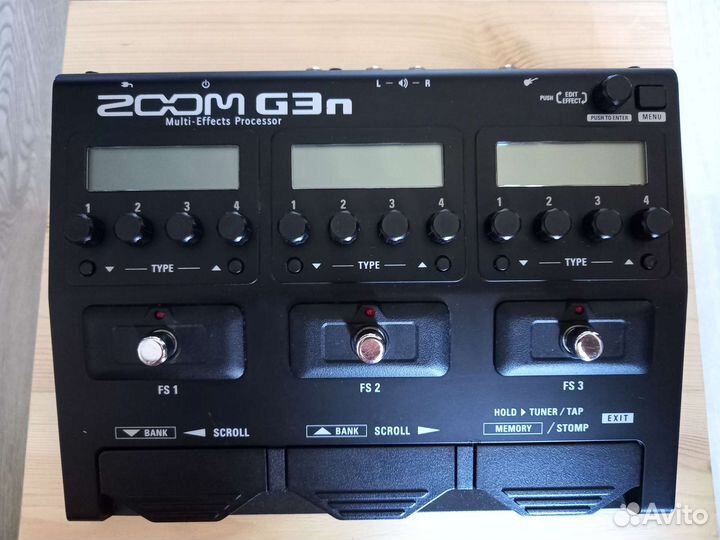 Гитарный процессор Zoom G3n
