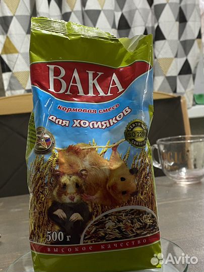 Корм для хомяков