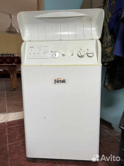 Газовый котел напольный чугунный бу