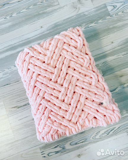 Плед детский плюшевый